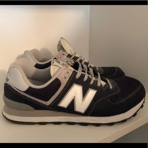 Men’s New Balance Navy 574 Classics